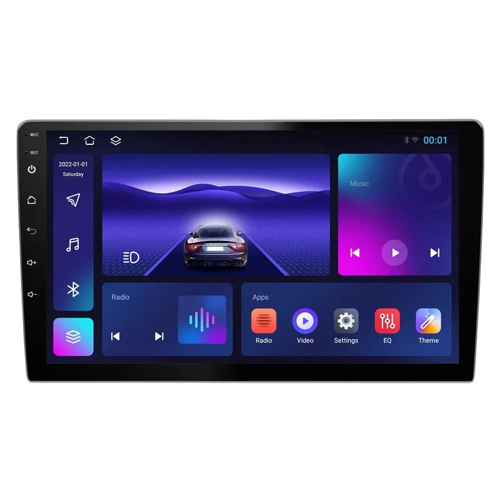 7 Inch High Precision Touch Car Display GPS GPS Tuner GPS Amplifier Bluetooth Enabled Android 12 Mirror Link Radio Tuner