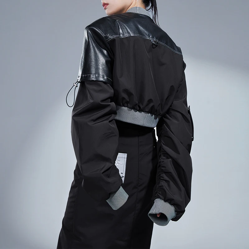 Custom Supplier Knockoff Brand Imitation Luxury Manufacturer Brand Replica Women Replication Coat Winter Varsity Bomber Jacket