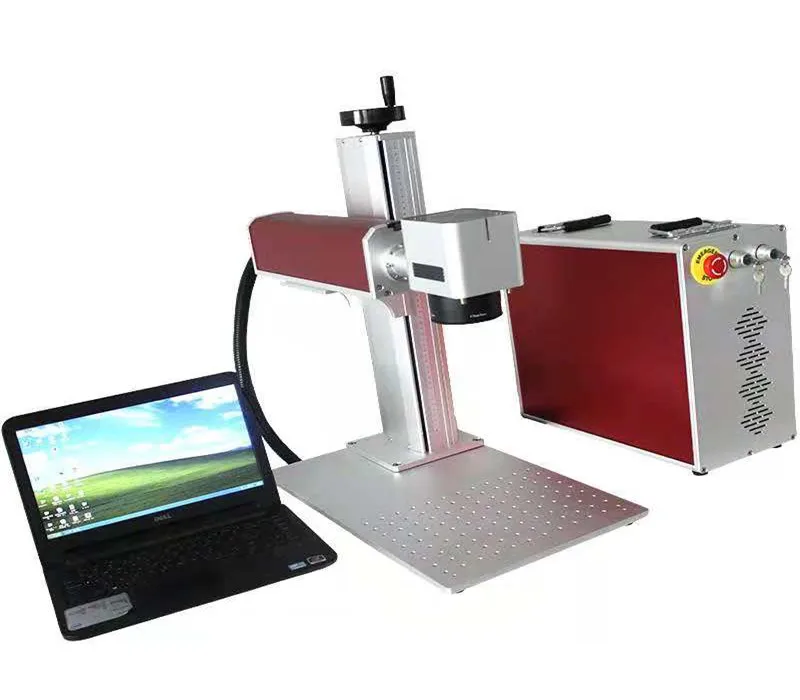 GJ-EP20  Ring Jewelry silver gold brass cutting fiber laser marking machine in Middle East