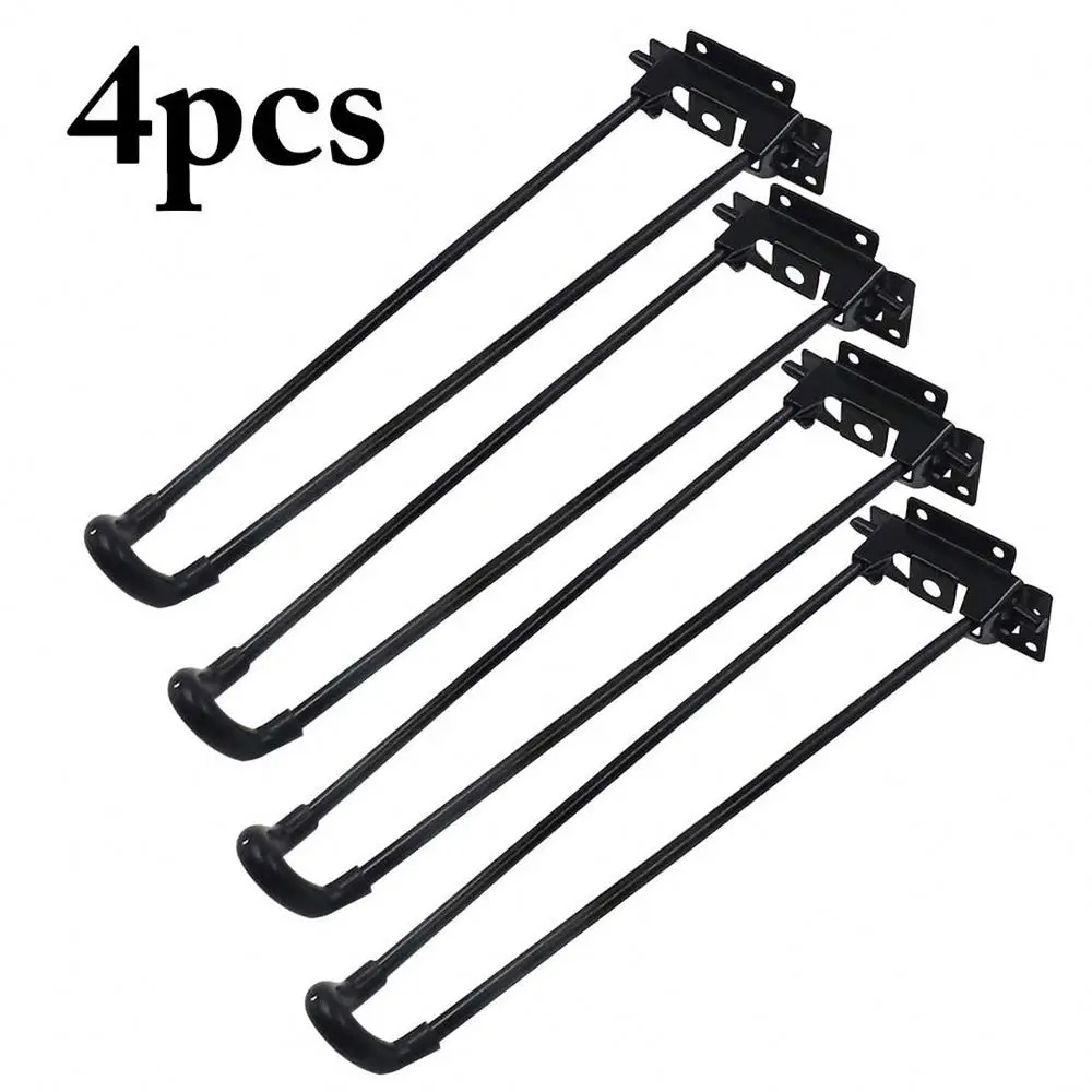 Heavy Duty Metal Furniture Legs for Coffee Table Laptop Computer Table Mini Desk Folding Hairpin Table Legs