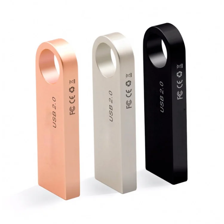 USB 2.0 High Speed Metal Flash Drive Memory Stick Disk Flash Pen Thumb Memory Drive 4GB/8GB/16GB/32GB/64GB/128GB