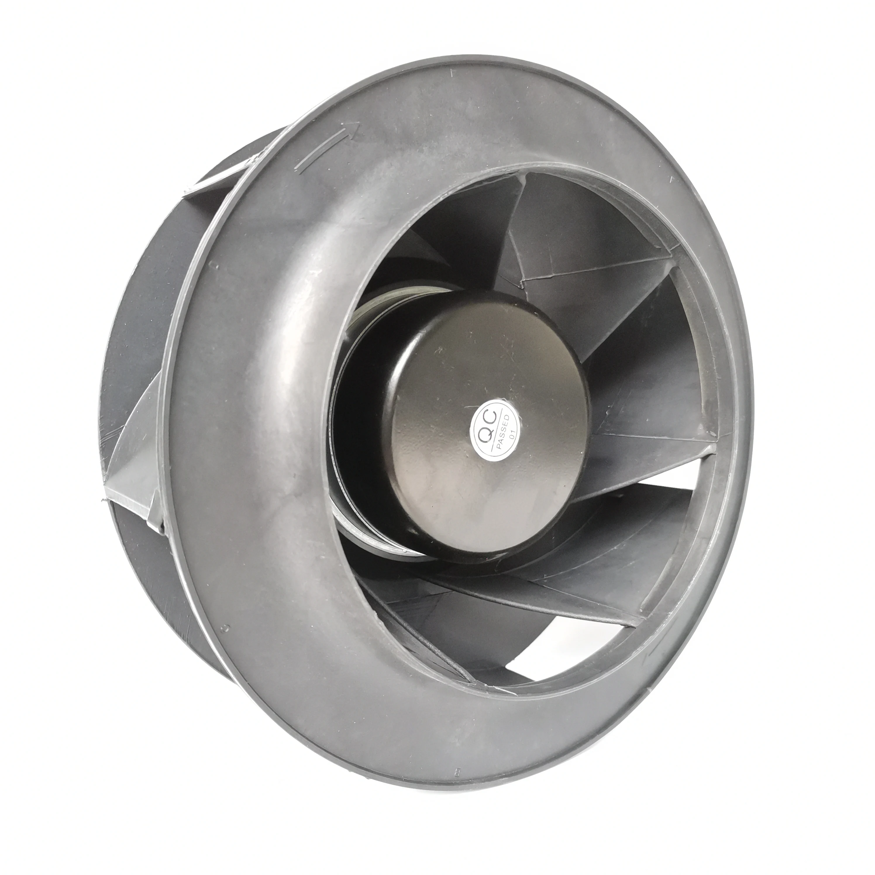 225mm Centrifugal  Dc Fan 24v 48v Industrial Centrifugal Smoke Suction Fan Brushless External Rotor Motor cooling fan