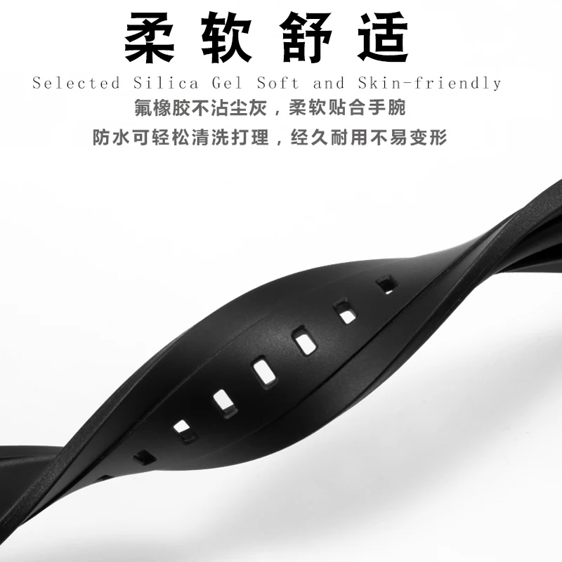 Soft Rubber Quick Release Strap for TPSIV Men's and Women's Watches | Multiple colors, 18mm, 20mm, 22mm, 24mm