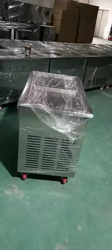 Hot sale commercial flat pan fried ice cream machine price Fried Ice Cream Machine Roll/Yogurt Ice Cream Machine