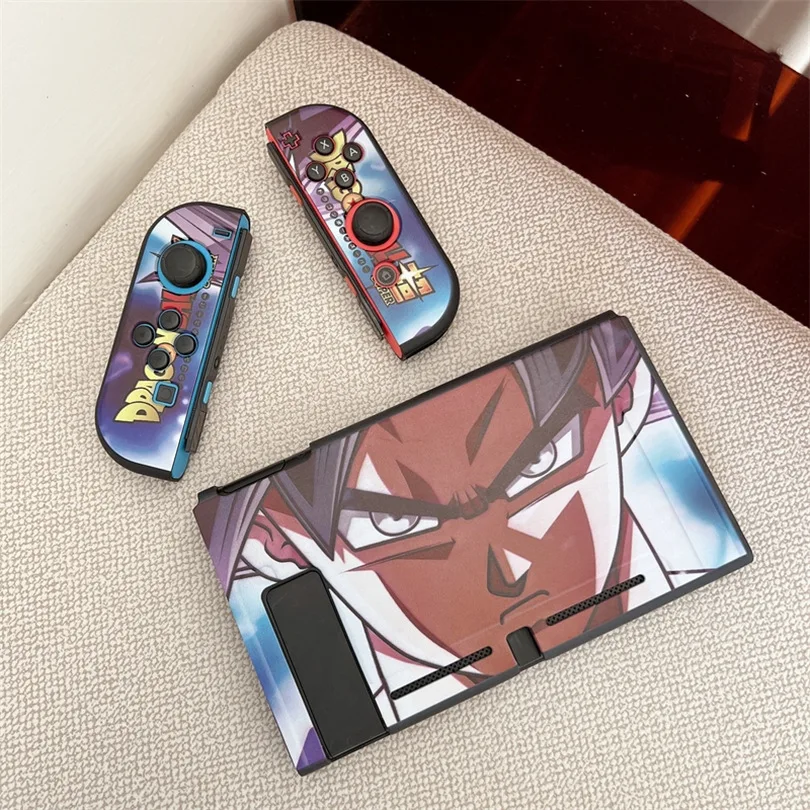Soft Protective Case For Nintendo Switch Silicone TPU Cartoon Anime Dragon Balls Son Goku Cover For NS Controller Game Accessory