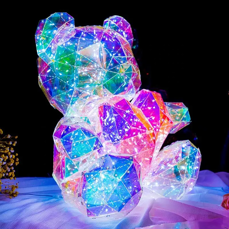 Heart Bear Decoration Lights Led Lights Colorful Christmas Decoration Holiday Lighting Decorations With Led For Holiday Party