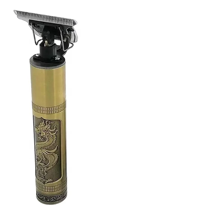 Fast Delivery Kemei Rechargeable Electric Hair Clipper KM-1974C Hair Salon Dragon Relief Trimmer Cheap Barber Carving Trimmer