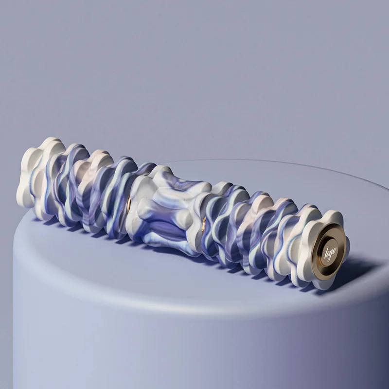 2023 New Detachable Electric Vibrating Foam Roller Battery Foam Roller Vibrating Foam Roller 4-Speed