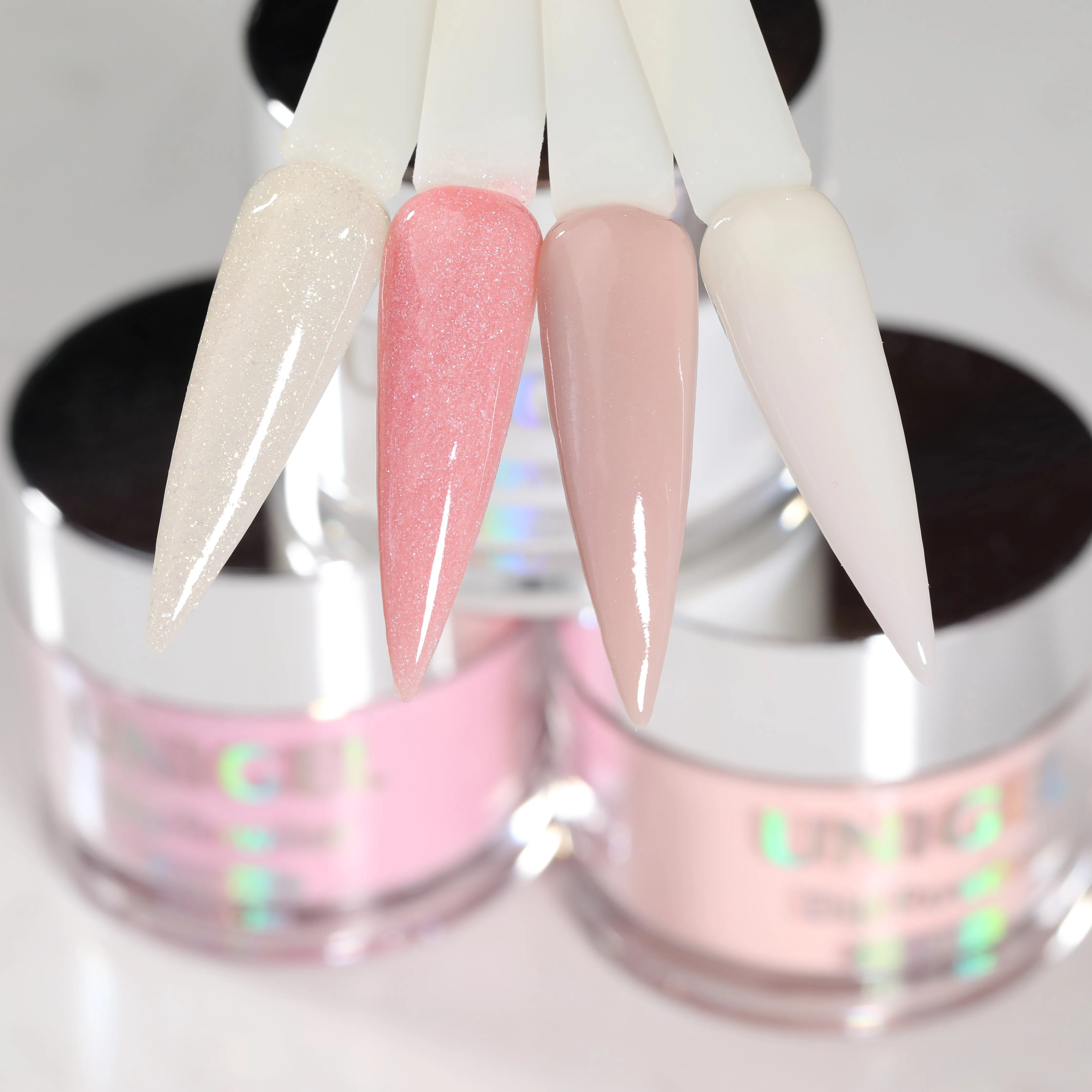 Высококачественный набор порошков для маникюра, фирменная торговая марка, пресс на акриловые ногти, Пользовательский логотип, акриловая пудра для ногтей нюдовых цветов