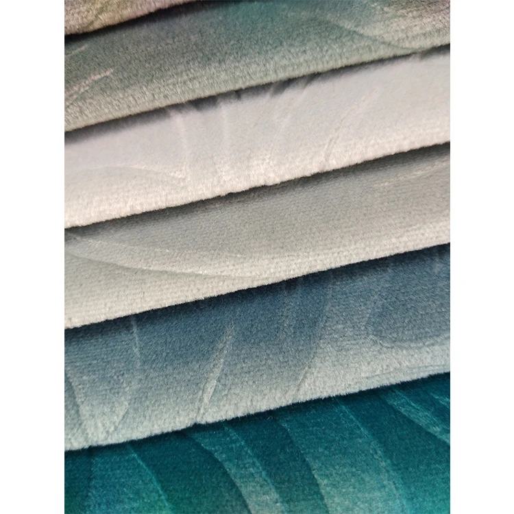 Выгорание супер тиснением бархат Minky ткань для дивана