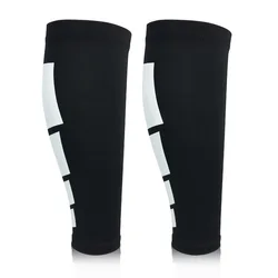 Hot Sale High Quality Breathable Elastic Calf Shin Support  Compression Running Socks for Pain and Sport Support Knee Pad