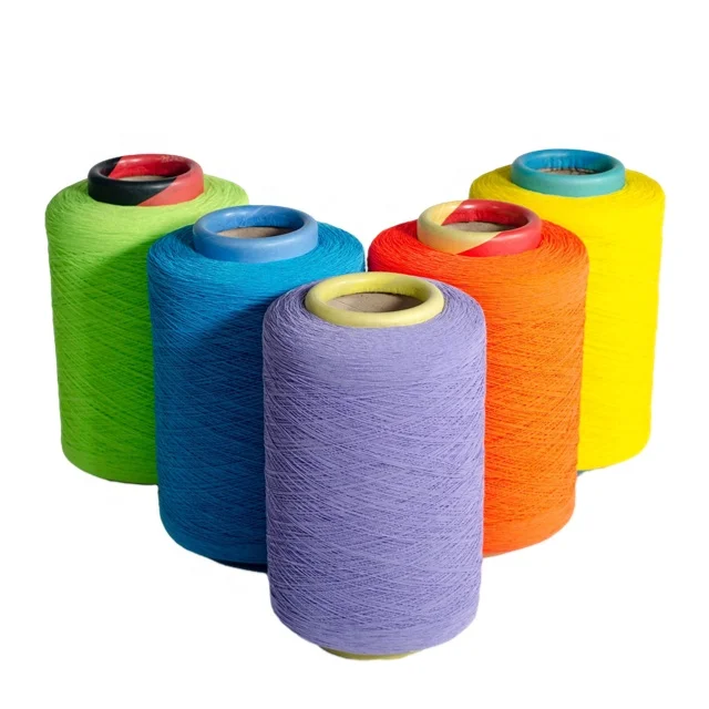 Knitting Spandex Covered Yarn Elastic Thread for Weaving Weebing Bands Shoe Cover