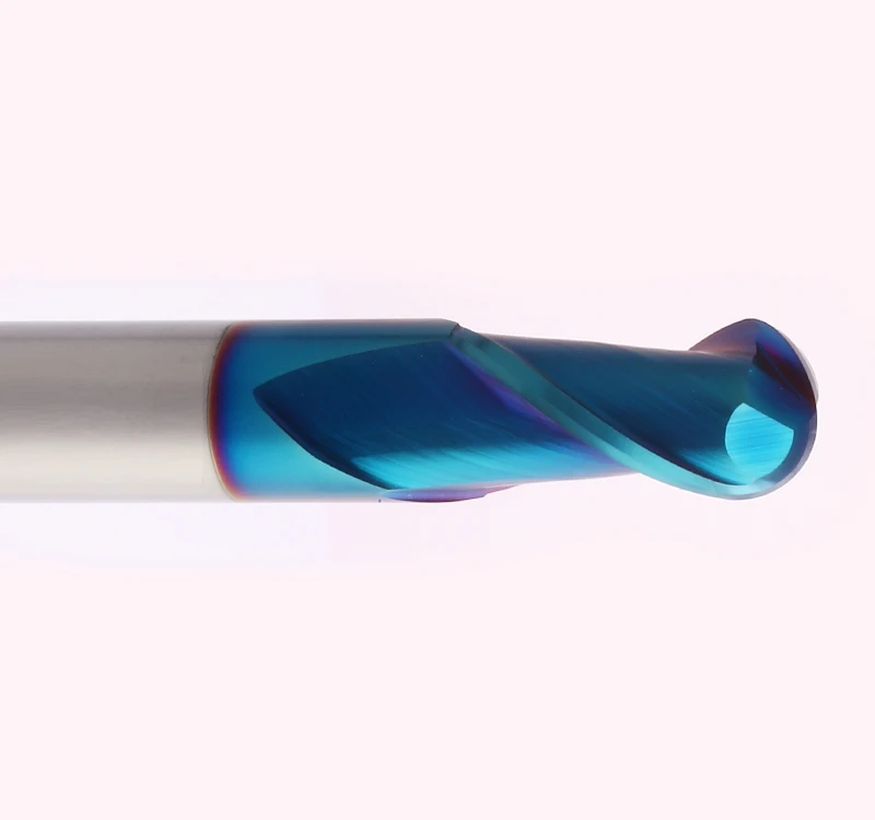 Dia 6mm HRC 65 Long Tool Life Tungsten  Milling cutter for cnc cutting  Carbide Ball Nose End Mill fresas