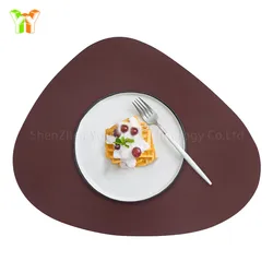 Оптовая продажа, Экологически чистая искусственная кожа, противоскользящая Роскошная ковриковая подстилка в западном стиле