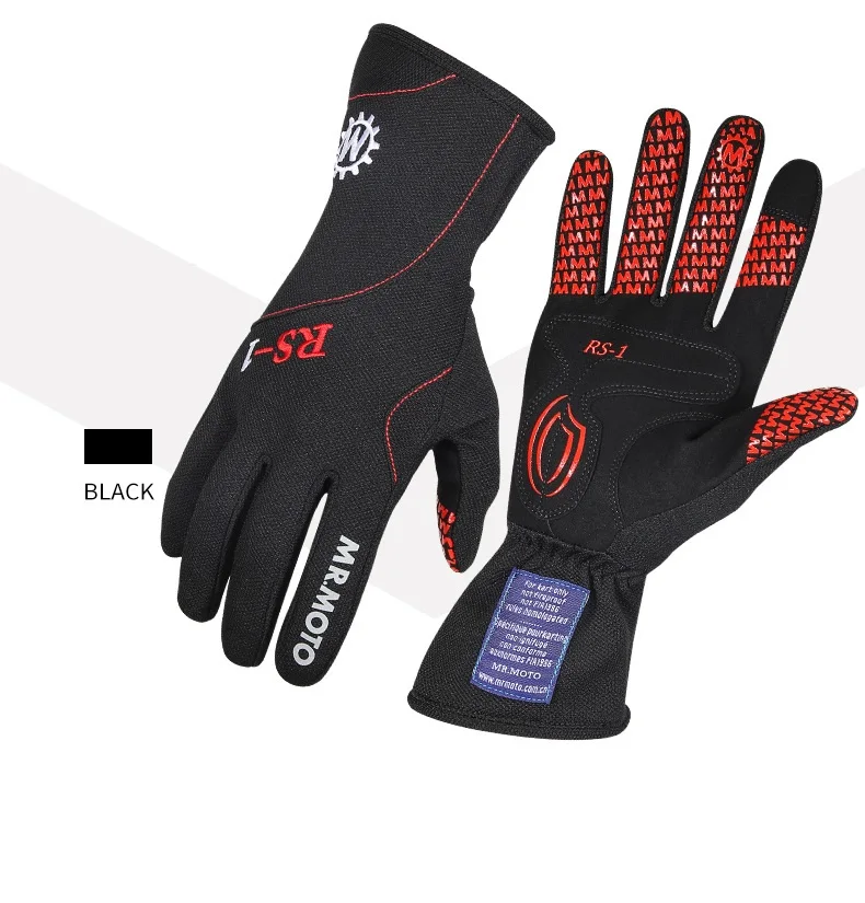 Car Kart Racing Gloves Summer Off-road Racing Gloves Non-slip Breathable Comfortable Gloves