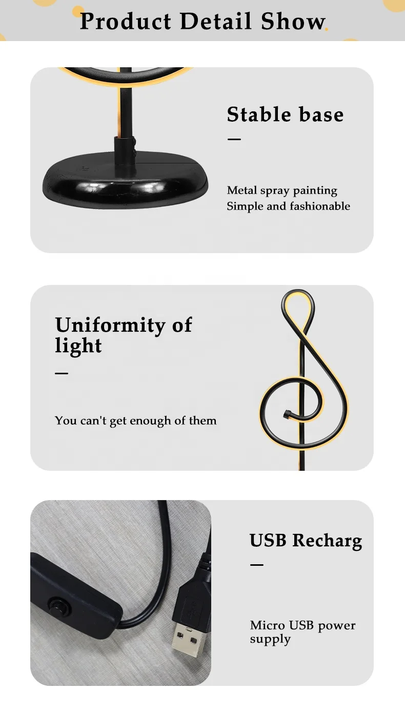 SML energy-saving LED lighting online dimming LED family atmosphere lamp high quality practical switch LED desk lamp