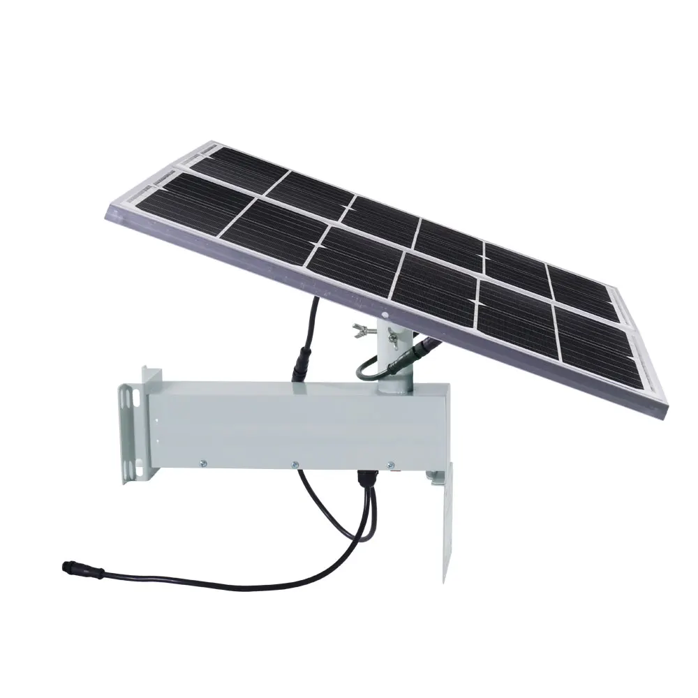 TecDeft Off-the-shelf IP67 solar cell generator 40w 5v12v solar power supply system for industrial wireless monitoring