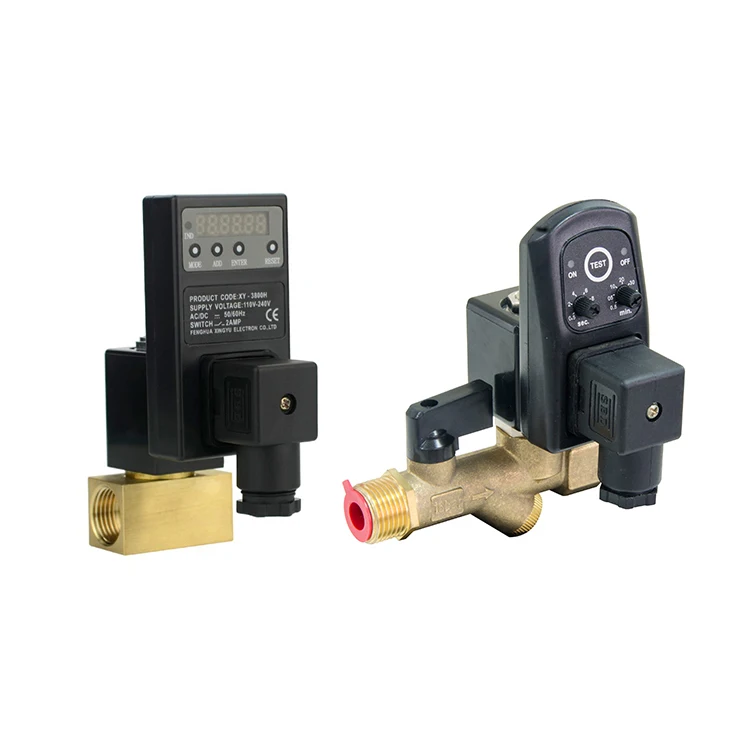 Mechanical Fluid Control Motorized Operated Automatic Drain Valve