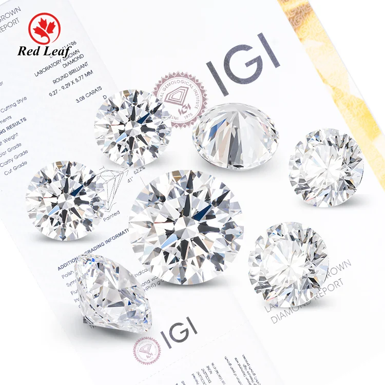 Бриллиант с сертификатом Redleaf IGI GIA