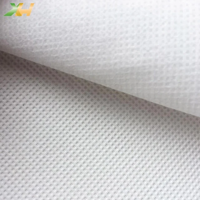 SMS Polypropylene Non Woven Fabric 100% PP Medical Spunbonded Nonwovens For Hospital Bed Sheet,Face Mask,Diaper,Backing Cloth