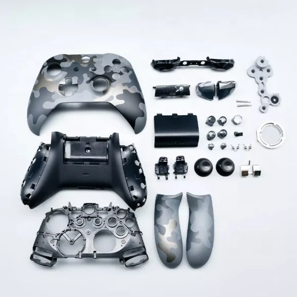 Корпус камуфляжного цвета для Xbox One, тонкий полный комплект, корпус для Xbox One S, корпус с кнопками для контроллера Xbox One S