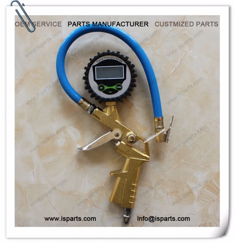 Воздух шин пистолет с манометром патрон для авто грузовик