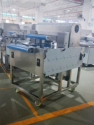 automatic hamburger bun slicer Commercial Electric burger bread cutting slicing machine