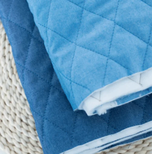 
wholesale Microfiber Soft Quilted Peach Skin Fabric 