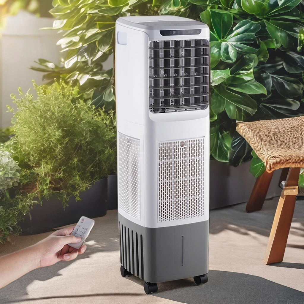 high rpm air circulation fan room disinfection system humidifier Electric Air Cooler Stand Fan air circulation pedestal fan