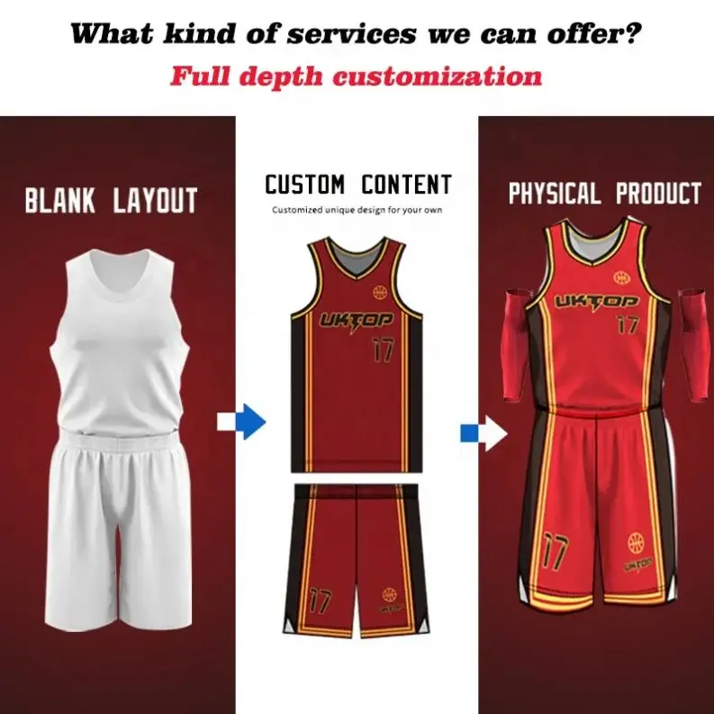 Custom sublimation basketball jersey low MOQ team uniforms set Kid suit basketball wear shirts and shorts basketball uniforms