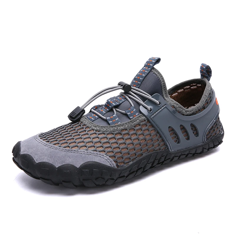 
Summer outdoor leisure wading river shoes male fashion five-finger beach swimming shoes non-slip breathable quick-drying mesh sh 