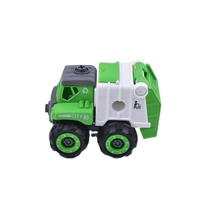 Прямая продажа, самодельный гигиенический грузовик со звуком, креативный игрушечный автомобиль, мусор, оптовая продажа, игрушечный автомобиль