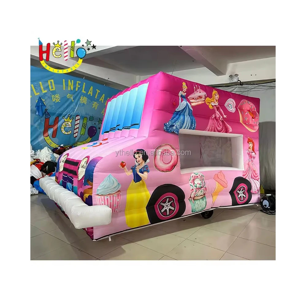 Inflatable car booth tent Inflatable concession stand for sale