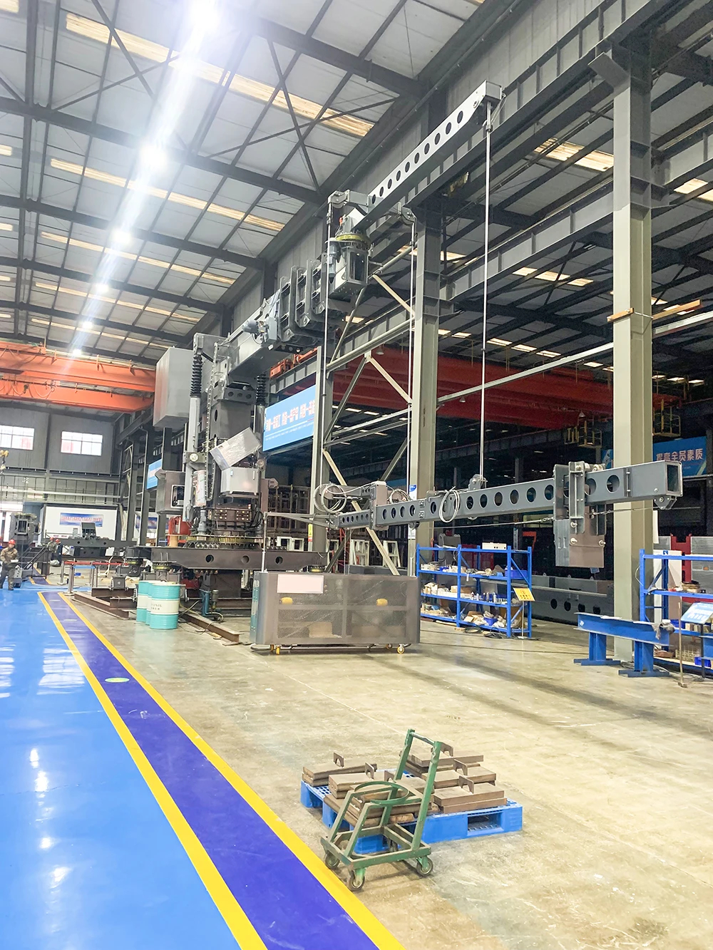 ZK BMU building maintenance unit for highrise building window cleaning lift cleaning machine China factory