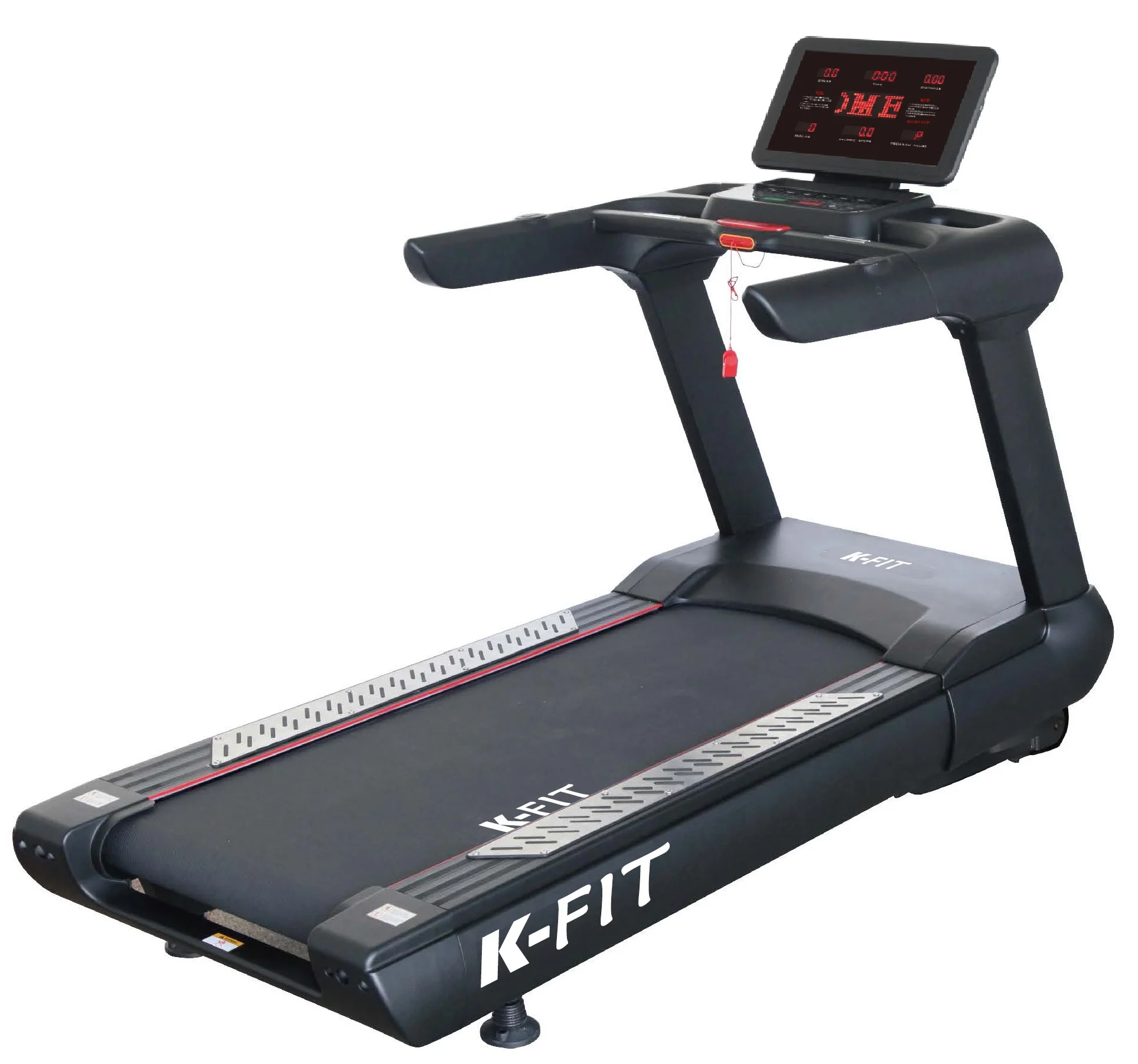 GS-260E High end Deluxe Commercial treadmill with 7- large Window LED