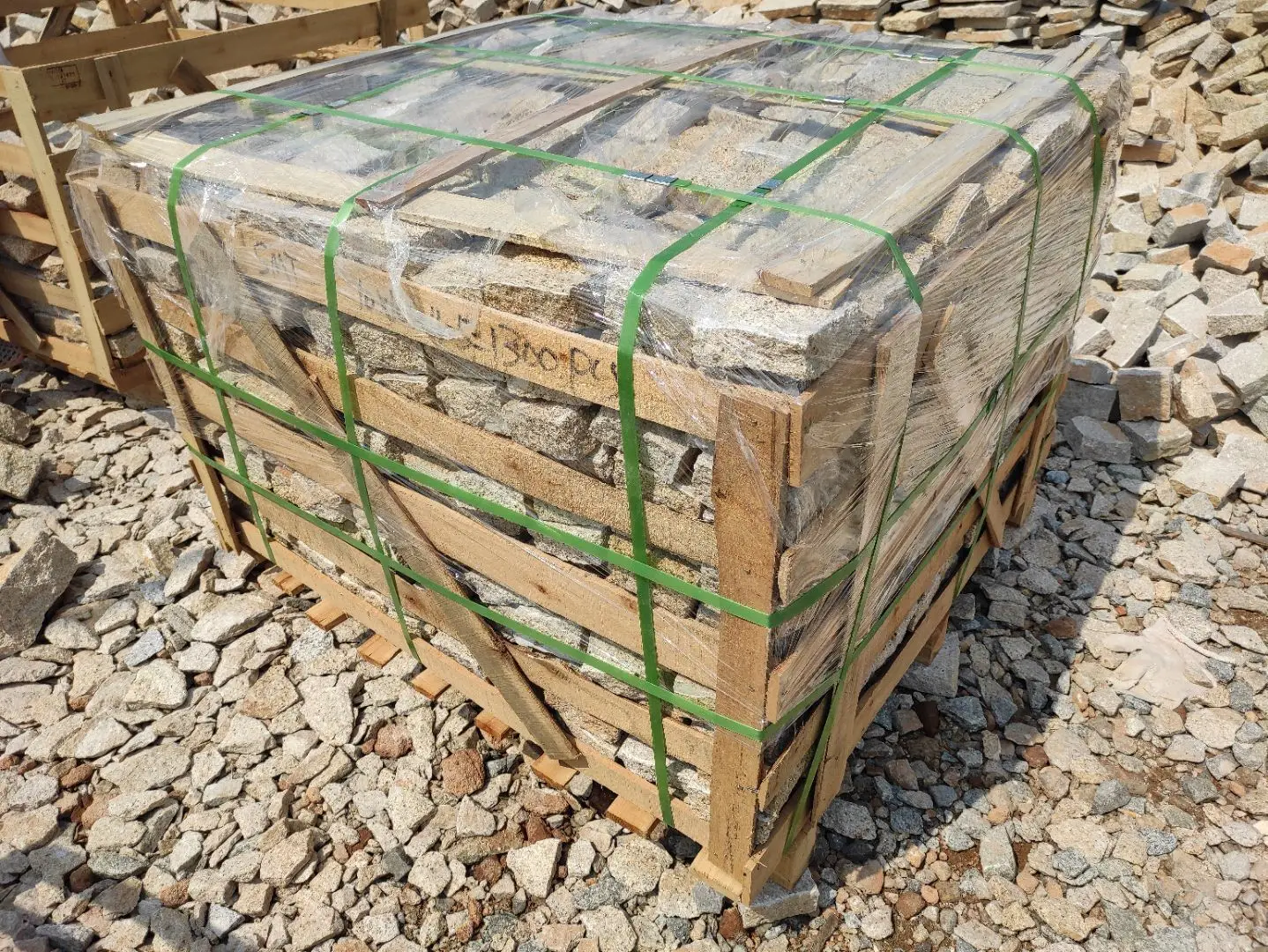  Камень для мощения g682 Раздельный камень из гранита 100x100x30-50