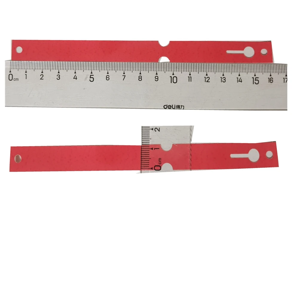 plastic arrow disposable self locking key tags