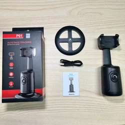 Vlogging Kit P01 стабилизатор Подвеса 360 вращения Авто отслеживание лица держатель для мобильного телефона L16 штатив для селфи