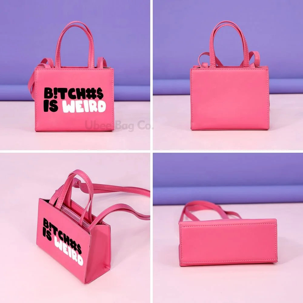 Высокое качество, оптовая продажа, Новейшие женские топы, футболки, индивидуальный логотип, сумочка из искусственной кожи, набор кошельков и сумок, женские сумки-тоут