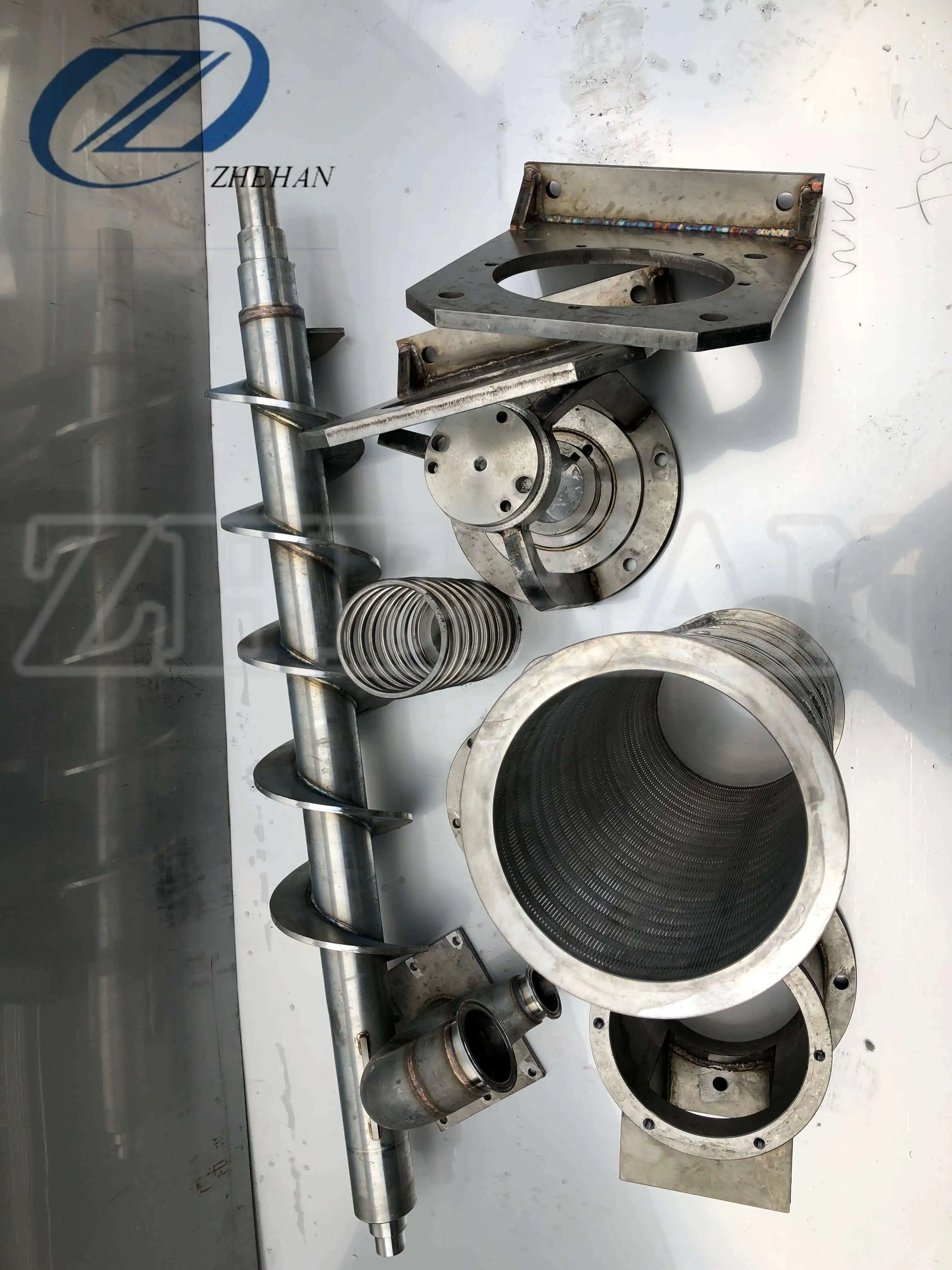 hemp processing equipment, solid-liquid separation system