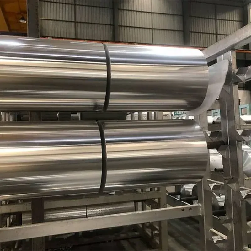 Food grade one side bright one side matte aluminum foil hot selling 12mic 0.014mm 0.015mm aluminum foil for African market