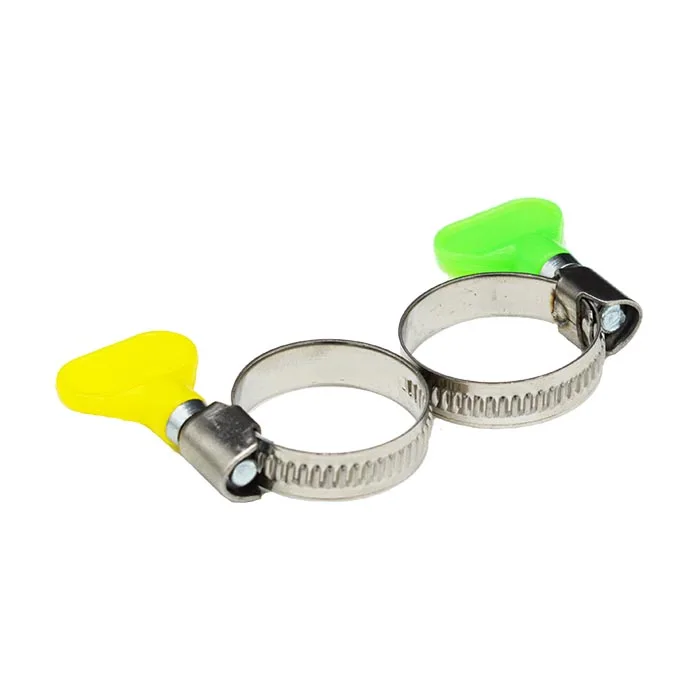 Jinwo  Easy-Turn Plastic Thumb Screw 201 304 Stainless Steel Hose clamps offer high resistance to corrosion