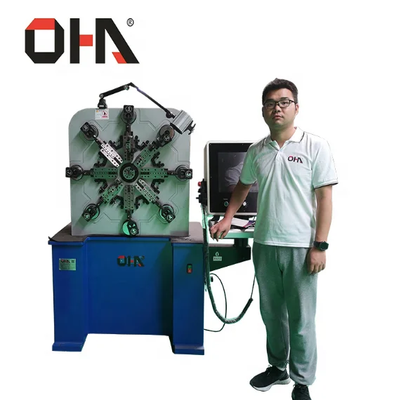 OHA-1026 Automatic Cam-Free CNC Making Spring Machine