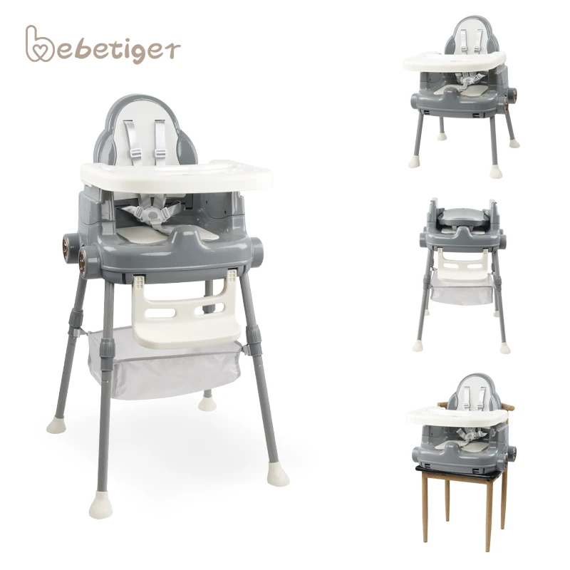 Bebetiger 2024 Customized colorful comfortable booster baby high chair with foot rest