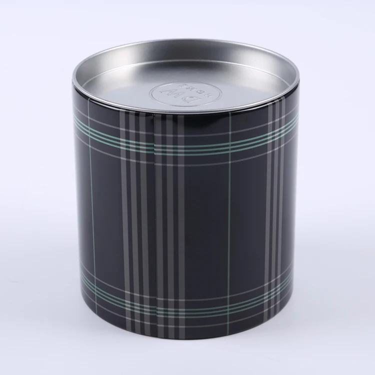 metal tin wholesale tin can with lid tin box for tea packing