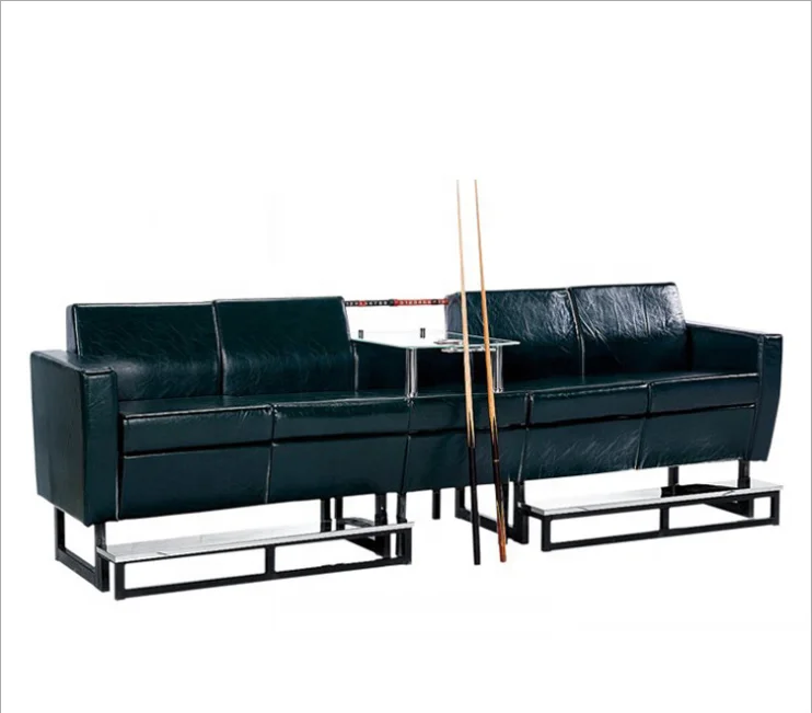 The billiard room billiards ball room sofa tea table to watch chair comfortable sofa of iron ball hall chair custom
