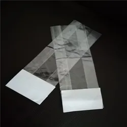 Wholesale Custom Folding Transparent Opp Bopp Cello Cellophane Gusset Plastic Bag Food Heat Seal Square Bottom Bags For Candy