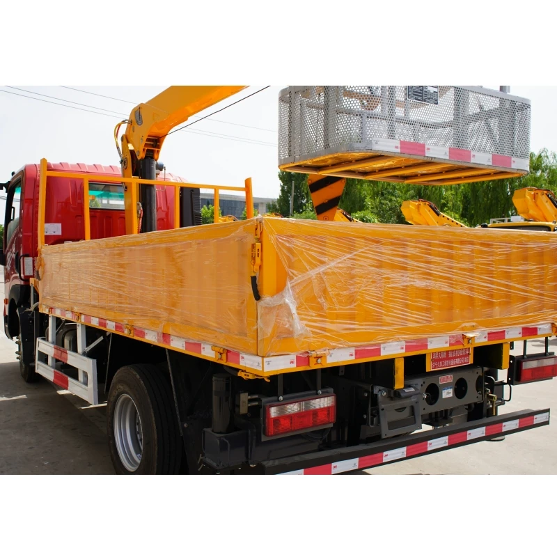 High Quality Telescopic Lift Platform Truck 23 Meters Hydraulic Truck Aerial Work Platform