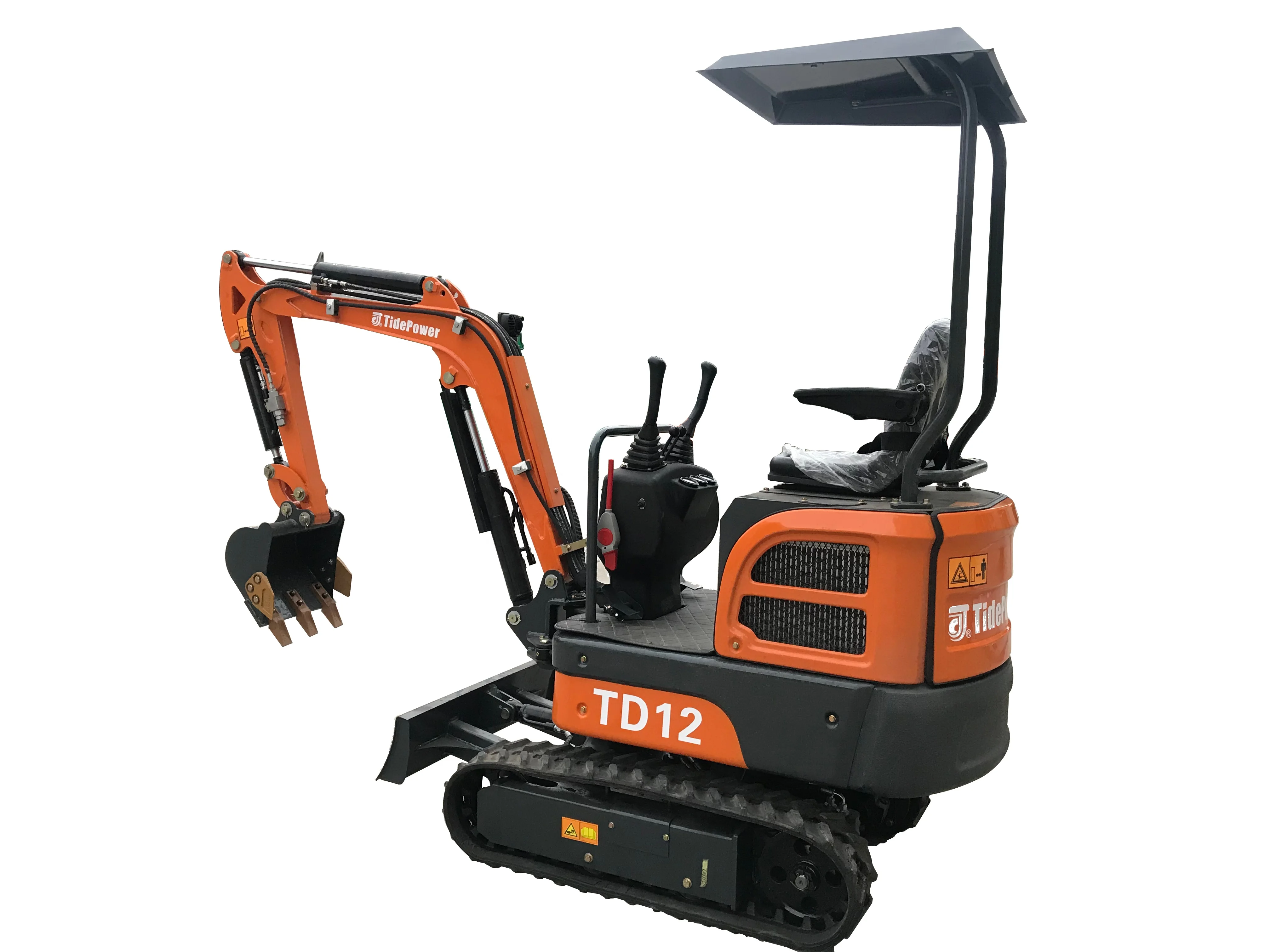 High Quality 1ton Mini Excavator With Kubota Engine or KOOP Engine and Excavator Part Minibagger