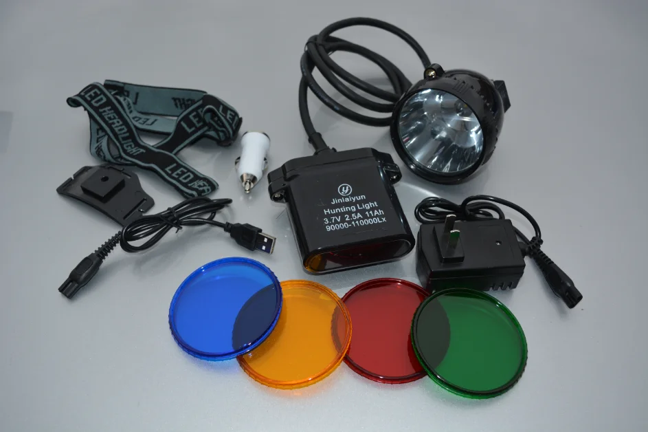 new XML-U2 LED 1200Lm 80000Lx LED KL11LM-10 hunting headlamp coon hunting headlight